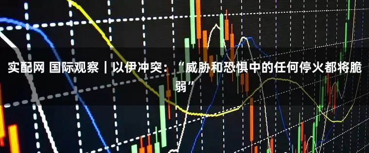 实配网 国际观察｜以伊冲突：“威胁和恐惧中的任何停火都将脆弱”