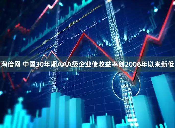 淘倍网 中国30年期AAA级企业债收益率创2006年以来新低